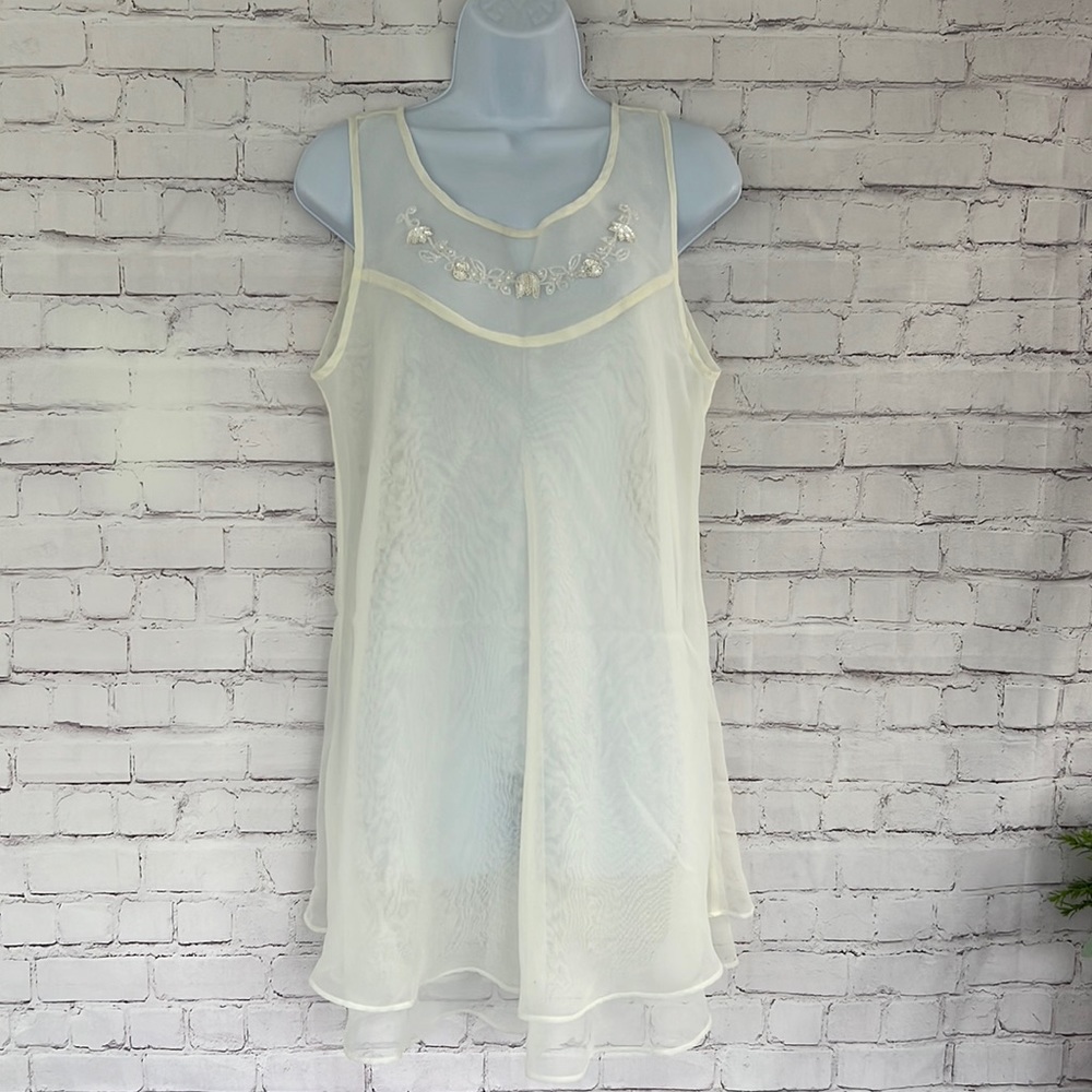 90’s Vintage Victoria’s Secret sheer gown size medium